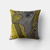 Modern Abstract Dot Pattern  クッション (裏面)