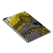 Modern Abstract Dot Pattern  ノートブック (右側)