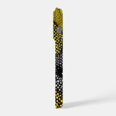 Modern Abstract Dot Pattern  iPhoneケース (左側面)