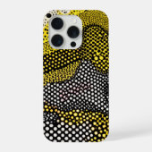 Modern Abstract Dot Pattern  iPhoneケース (裏面)