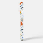 Modern Abstract Flowers Boho Wavy Case-Mate iPhoneケース (裏面 / 左)
