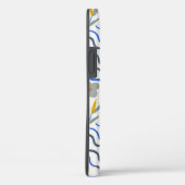 Modern Abstract Flowers Boho Wavy Case-Mate iPhoneケース (裏面 / 右)