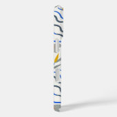 Modern Abstract Flowers Boho Wavy Case-Mate iPhoneケース (裏面 / 右)