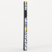 Modern Abstract Flowers Boho Wavy Case-Mate iPhoneケース (裏面/右)