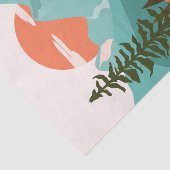 Modern Abstract Forest, Mountains, and Sunrise 薄葉紙 (詳細)