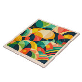 Modern Abstract Geometric  タイル (側面)