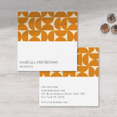 Modern Abstract Geometric Colorful Professional スクエア名刺