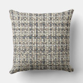 Modern abstract geometric digital pattern 1259 クッション (裏面)