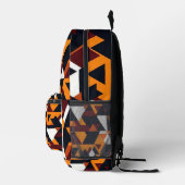Modern abstract geometric pattern 1 - Backpack プリントバックパック (右)