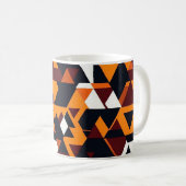 Modern abstract geometric pattern 1 - Coffee Mug コーヒーマグカップ (正面右)
