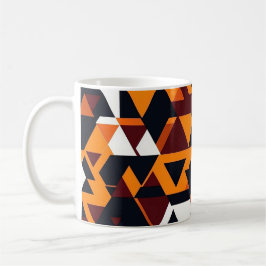 Modern abstract geometric pattern 1 - Coffee Mug コーヒーマグカップ
