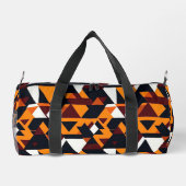 Modern abstract geometric pattern 1 - Duffle Bag ダッフルバッグ (裏面)