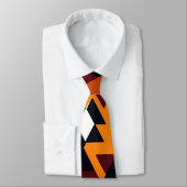 Modern abstract geometric pattern 1 - Men's Tie ネクタイ (タイ)