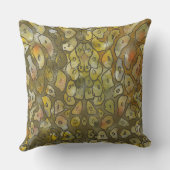 Modern abstract geometric triangular shapes  クッション (裏面)