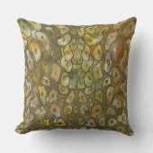 Modern abstract geometric triangular shapes  クッション (正面)