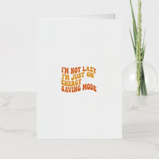 Modern Abstract Graphic Art for T-shirts & Gifts 箔グリーティングカード (正面)