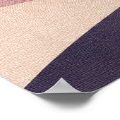 Modern Abstract Landscape Wall Art for Living Room ポスター (角)