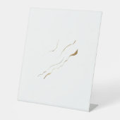 Modern abstract luxury artwork  台座サイン (正面)