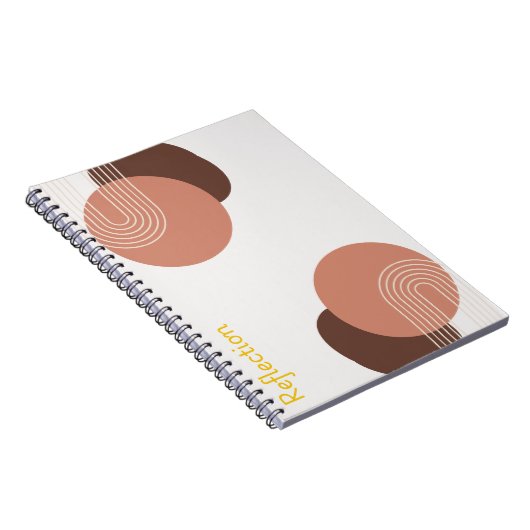 Modern Abstract Minimalist  ノートブック (右側)