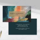 Modern Abstract Painted Professional 名刺