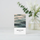 Modern Abstract Painting Artist Business 名刺 (スタンド正面)