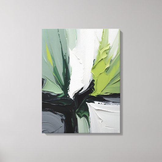 Modern Abstract Painting Canvas Print キャンバスプリント (正面)
