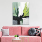 Modern Abstract Painting Canvas Print キャンバスプリント (インサイチュ (リビング))