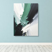 Modern Abstract Painting Canvas Print キャンバスプリント (インサイチュ (ウッドフロア))