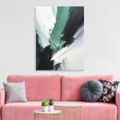 Modern Abstract Painting Canvas Print キャンバスプリント (インサイチュ (リビング))