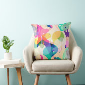 Modern abstract pattern クッション (椅子)