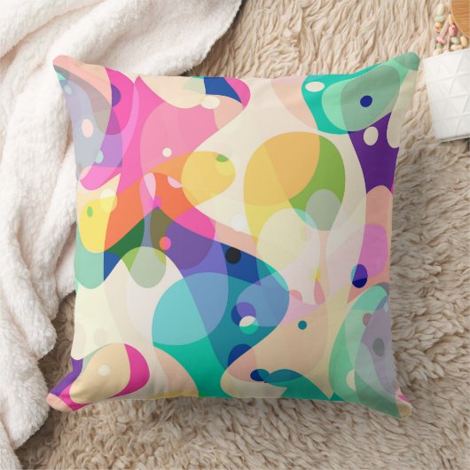 Modern abstract pattern クッション (ブランケット)