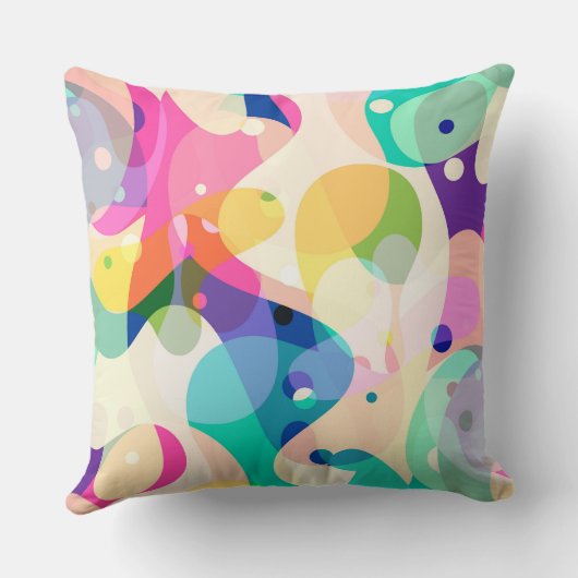 Modern abstract pattern クッション (裏面)