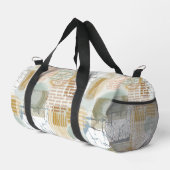 Modern Abstract Pattern ダッフルバッグ (右コーナー)