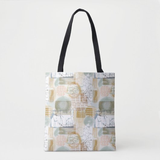 Modern Abstract Pattern トートバッグ (正面)