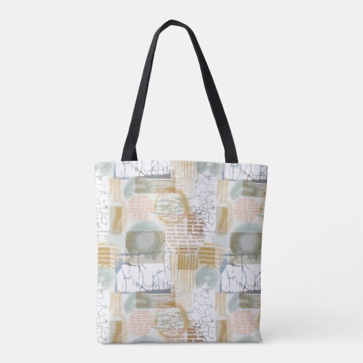 Modern Abstract Pattern トートバッグ (裏面)