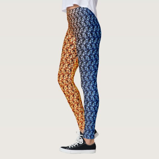Modern abstract pattern 1177 - Leggings レギンス (左)