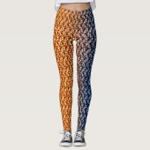 Modern abstract pattern 1177 - Leggings レギンス (正面)