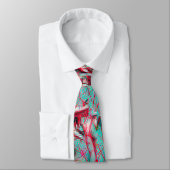 Modern abstract pattern 1186 - Men's Tie ネクタイ (タイ)