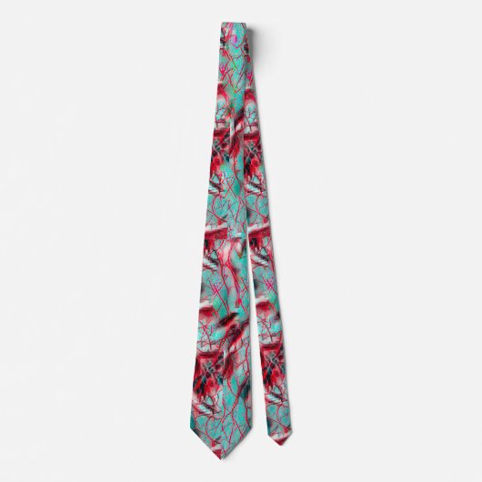 Modern abstract pattern 1186 - Men's Tie ネクタイ (正面)