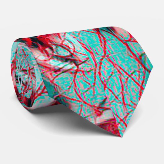 Modern abstract pattern 1186 - Men's Tie ネクタイ (ロール)
