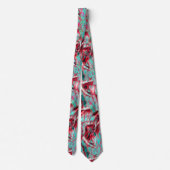 Modern abstract pattern 1186 - Men's Tie ネクタイ (裏面)