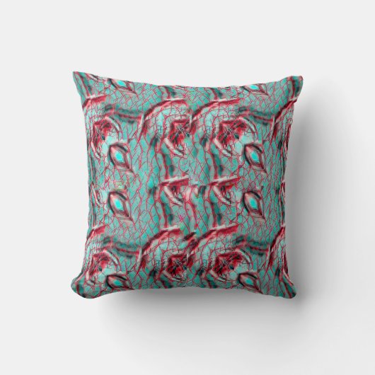 Modern abstract pattern 1186 - Throw Pillow クッション (正面)