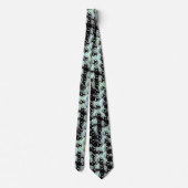 Modern abstract pattern 1187 - Men's Tie ネクタイ (裏面)