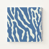 Modern abstract Pattern Graduation guest book ノートブック (裏面)