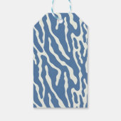 Modern abstract Pattern graduation thank you tag ギフトタグ (裏面)