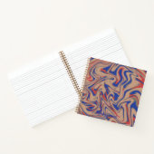 Modern Abstract Pattern Notebook ノートブック (内部)