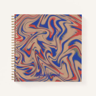 Modern Abstract Pattern Notebook ノートブック