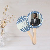 Modern abstract Pattern Photo Graduation  ハンドファン