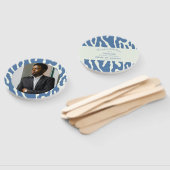 Modern abstract Pattern Photo Graduation ハンドファン (組立なし)