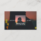 Modern abstract photo photographer  名刺 (正面)